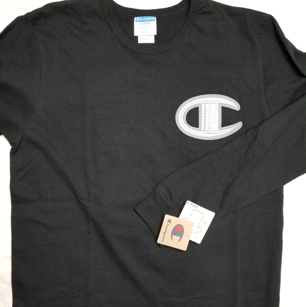 Champion floss stitch long sleeve shirt NWT